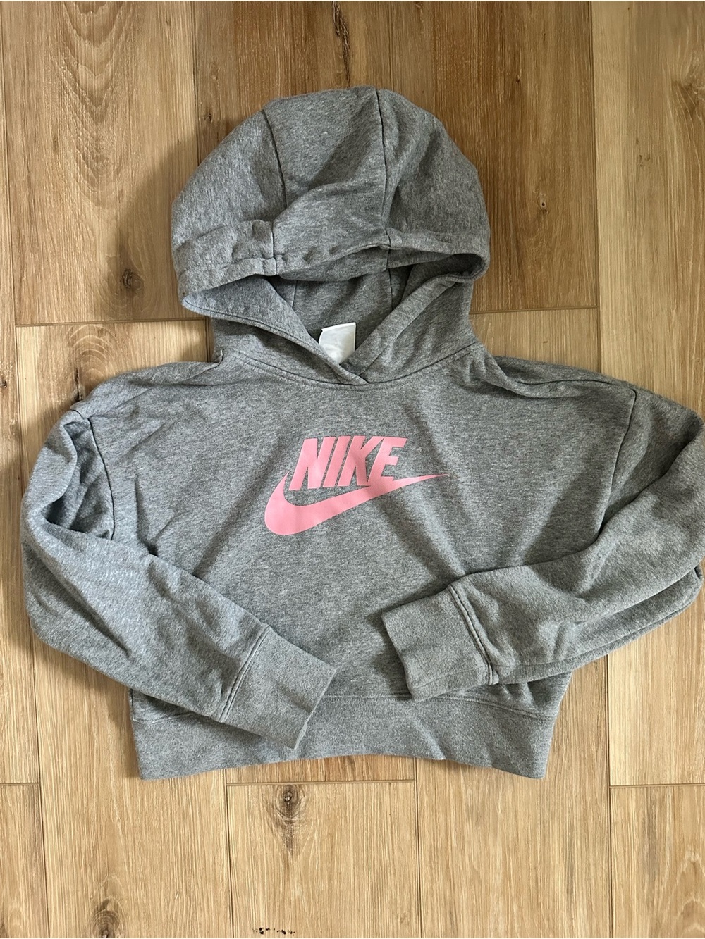 Nike Crop Swoosh Hoodie Pullover L (girls)